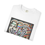 "2 much tv" Retro Graphic Unisex T-shirt