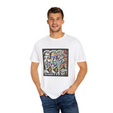 "2 much tv" Retro Graphic Unisex T-shirt