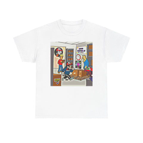 ODD SUPPLY Retro Cartoon Unisex Tee