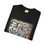 "2 much tv" Retro Graphic Unisex T-shirt