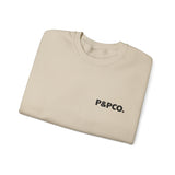 PAUSE AND PRAY Cozy Unisex Crewneck Sweatshirt