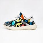 "IAMWIERDO" Yeezy Boost 350 V2 Breathable Sneakers Lightweight Running Shoes